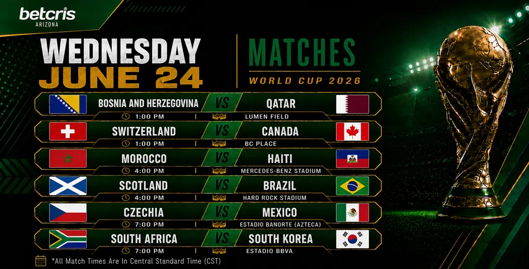 2026-fifa-world-cup-wednesday-june-24-matches-betting
