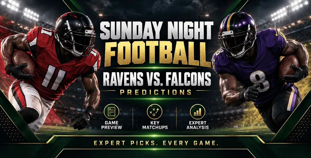 Fútbol del domingo por la noche: Ravens contra Falcons